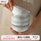 摩登主婦釉下彩米飯碗家用2026新款高級感陶瓷餐具吃飯專(zhuān)用碗面碗 煙雨遙-6英寸面碗(2個(gè)裝)