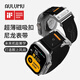 奧魯姆AULUMU A11 適用AppleWatch蘋(píng)果手表Ultra2/Series9/10/SE 超薄磁吸扣 雙表帶 運動(dòng)表帶 銀色