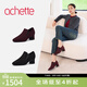 achette雅氏5T51 2025秋季新款簡(jiǎn)約正裝深口單鞋優(yōu)雅百搭高跟鞋 N3-摩卡棕 37