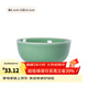 龍泉青瓷米飯碗陶瓷新款創(chuàng  )意中式餐具家用加厚吃飯碗大號面湯碗喝粥碗小碗 5.5英寸梅子青碗