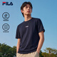 FILA斐樂(lè )官方男士短袖T恤2026年夏季涼感透氣運動(dòng)t恤純棉圓領(lǐng)上衣