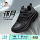 駱駝（CAMEL）緩震運動(dòng)男鞋輕量回彈體測跑步鞋子 K15C30L4034 黑/城堡灰 42
