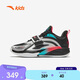 安踏兒童運動(dòng)鞋男大童氮科技低幫歐文正代黑武士籃球鞋312431199