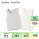 巴拉巴拉童裝兒童背心男童女童打底衫2026新款寶寶純棉無(wú)袖兩件裝親膚柔軟