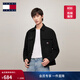 TOMMY JEANS【燈芯絨】秋冬男美式街頭潮流復古工裝風(fēng)翻領(lǐng)寬松襯衫外套 黑色BDS S （推薦：130-140斤）