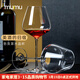 MUMU水晶紅酒杯套裝高檔家用勃艮第高腳杯子醒酒器葡萄酒具新婚禮物