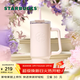 星巴克（Starbucks）杯子 經(jīng)典系列保溫杯 便攜水杯 大容量甜酷合集冰霸杯 男女士送禮 雙飲口不銹鋼吸管杯900ml-晶粉