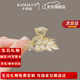 卡瑪倫（KAMALUN）麥穗發(fā)夾2026新款小巧精致前額劉海發(fā)卡后腦勺半扎發(fā)頭飾生日禮物 金黃麥穗小抓夾