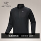 ARC'TERYX始祖鳥(niǎo) DELTA 1/2 ZIP 男子 抓絨衫 BLACK/黑色 M