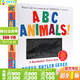 光與影視覺(jué)動(dòng)物ABC動(dòng)畫(huà)書(shū) ABC Animals!: A Scanimation waddle繪本