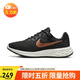 耐克NIKE跑步鞋女子透氣REVOLUTION 6低幫運動(dòng)鞋DC3729-009黑金36.5
