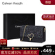 CALWAN KEODH輕奢包包女款2026新款斜挎包單肩小方包生日禮物高級感送女友老婆 黑色-小眾品牌時(shí)尚女包百搭