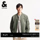 杰克·瓊斯（JACK&JONES） 春季夾克外套上衣寬松棒球領(lǐng)字母刺繡馬設計時(shí)尚百搭潮226121026