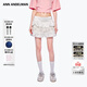 ANN ANDELMAN【明星同款】官方直營(yíng) 2026年新款短裙 拼接蛋糕裙 白色 XS