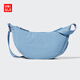優(yōu)衣庫女裝男裝挎包/單肩餃子包肩帶可調節26春夏新款481610 63 天藍色 均碼(28 × 10 × 17 cm)