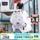 JANSPORT杰斯伯雙肩包背包書(shū)包男女休閑學(xué)生校園 4QUJ7X7 月球表面-側袋+隔層