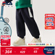 FILA【抗菌功能】斐樂(lè )兒童童裝長(cháng)褲2026年春季新款男小童休閑褲子 RD寶藍-NV 110