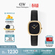 丹尼爾惠靈頓（DanielWellington）DW女士手表魔方方表皮帶石英腕表送女友生日禮物DW880