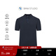 BMW STUDIO寶馬男裝春夏寶馬男裝POLO領(lǐng)短袖T恤 NAVY M