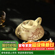藏壺天下宜興紫砂壺純手工小品功夫茶具本山綠泥家用泡茶壺復刻子冶石瓢壺 子冶石瓢