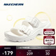 斯凱奇（Skechers）泡泡鞋丨夏季厚底增高軟底休閑運動(dòng)鞋涼拖鞋女外穿
