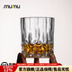 MUMU高端歐式威士忌洋酒杯子無(wú)鉛玻璃酒具家用烈酒樽套裝組合2只裝