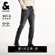 杰克·瓊斯（JACK&JONES）春季男裝牛仔褲修身保暖面料舒適彈力防靜電牛仔長(cháng)褲子225432075 A16深灰牛仔 常規 30 170 W30/L30