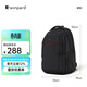 WINPARD/威豹雙肩包男背包商務(wù)雙肩背包電腦包休閑男包旅行包15.6英寸 黑色