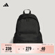 adidas實(shí)用簡(jiǎn)約舒適通勤運動(dòng)雙肩背包男女新款阿迪達斯官方   黑色   NS(均碼)