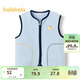 巴拉巴拉童裝寶寶保暖背心冬季加厚搖粒絨兒童馬甲男女童加絨208424171204