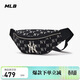 MLB包包男女老花斜挎包胸包運動(dòng)腰包腋下包旅行包3AHSM014N-50BKS-F