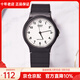 卡西歐手表 學(xué)生運動(dòng)簡(jiǎn)約石英小黑表 休閑指針?lè )浪醺咧猩直砥呦ΧY物 MQ-24-7B