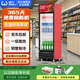 威力大容量飲料柜商用冰柜直冷藏展示柜酒水柜純風(fēng)冷無(wú)霜保鮮柜超市玻璃門(mén)冰箱立式啤酒柜 389單門(mén)一級能效下機組直冷7檔調溫
