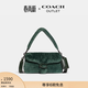 蔻馳（COACH）奧萊女士女包羊毛皮PILLOW TABBY 26號中號單肩包 V5/綠色