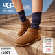 UGG秋季男女同款舒適純色基礎款短筒靴時(shí)尚休閑雪地靴1166732 DRKT | 深太妃糖棕色 37