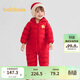 巴拉巴拉童裝嬰兒羽絨服寶寶輕薄連體衣抱衣爬服兒童冬裝男童女童可愛(ài)萌趣