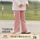 babylove女寶寶春秋純棉褲子外出洋氣女童喇叭褲時(shí)尚百搭休閑長(cháng)褲
