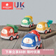 科巢兒童玩具車(chē)慣性車(chē)男女孩1-2-3歲工程車(chē)卡通寶寶嬰兒汽車(chē)模型 趣味城市工程小車(chē)（4款組合裝）