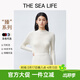 THE SEA LIFE【德國揚子紗可機洗100羊毛】歐海一生無(wú)縫一體25冬半高領(lǐng)針織衫 【揚子紗48支無(wú)縫100羊毛】米白 S