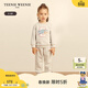 Teenie Weenie  Kids小熊童裝秋季款女寶寶休閑百搭衛衣衛褲兩件套 花灰色 110 cm