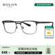 BOLON暴龍眼鏡 近視眼鏡輕商務(wù)眉架鈦架光學(xué)鏡配度數男女BA7027 B11-深槍色 單鏡框