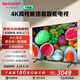 夏普（SHARP）電視新品GK5000A 50/55/65/75英寸XT-Lite畫(huà)質(zhì)引擎4K護眼2+32G全面屏語(yǔ)音智能液晶電視機 65英寸 4T-C65GK5000A【新2級能效】 【安裝服務(wù)】上