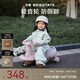 貝易BEIESTATE典藏扭扭車(chē) 1-6歲寶寶搖搖車(chē)大人可坐寶寶禮物聲光音樂(lè )款  貝母粉