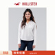 HOLLISTER小海鷗圖案美式經(jīng)典款三?？酆?jiǎn)約百搭襯衫女裝340-6043 白色 M (165/88A)
