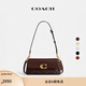 蔻馳（COACH）女士JET單肩包牛皮革真皮斜挎包春季高級感女包 B4/楓棕色 楓棕色