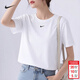 耐克（NIKE）t恤女 26夏裝新款時(shí)尚寬松舒適簡(jiǎn)約衣服跑步訓練健身透氣短袖女 FN2799-101/曬圖退5/梭織 L (165/88A)