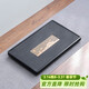 尚言坊天然烏金石茶盤(pán)茶托盤(pán)帶排水高端家用辦公功夫茶具干泡茶臺