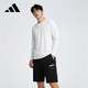 阿迪達斯季男子戶(hù)外運動(dòng)休閑透氣寬松短褲 GP4899 2XL