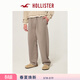 HOLLISTER經(jīng)典抓絨布baggy風(fēng)星星鉚釘運動(dòng)衛褲26春男裝334-6019 深棕黃色 S (175/76A)