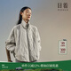 日著(zhù)（rizhuo）日著(zhù)原創(chuàng  )設計短款棉服2025春季新款立領(lǐng)菱格輕便百搭通勤外套女 游牧灰 L